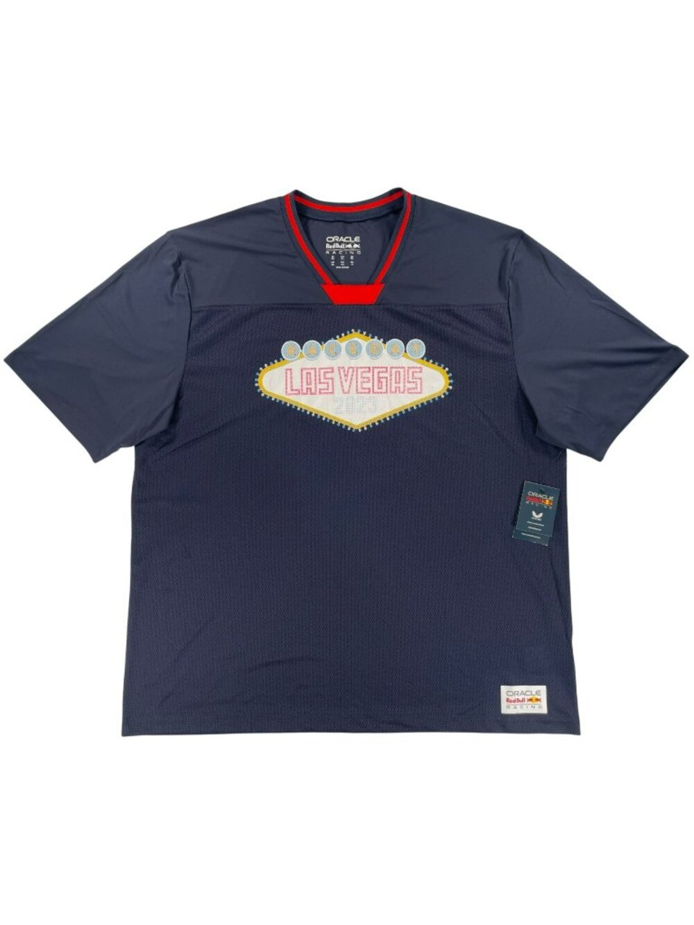 Oracle Red Bull Racing Las Vegas 2023 Raceday Jersey Night Sky Sz 2XL Unisex NEW